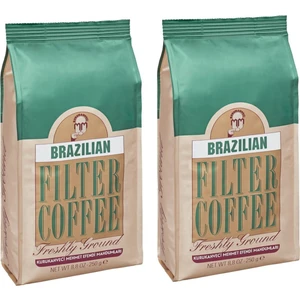 Kurukahveci Mehmet Efendi  Brazilian Filtre Kahve 250 gr Filtre Kahve (2 )