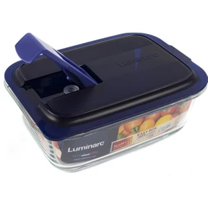 Luminarc Dikdörtgen Cam Saklama Kabı 82CL 19X13X7CM