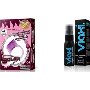 Spray For Men + Solar Titreşimli Halka Set