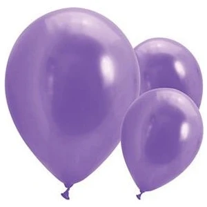 Party Marty Balon Metalik Mor 20 Li