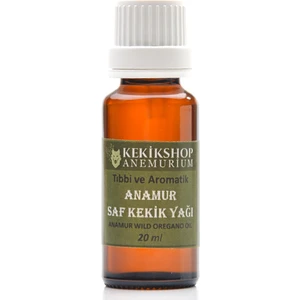 Kekikshop Anemurium Saf Kekik Yağı 20 ml Anamur Origanum Majorana Karvakrol Kekiklerinden 100% Saf Uçucu Kekikyağı