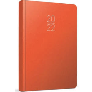 2022 Ekonomik Günlük Ajanda 17x24 107-ECK Turuncu