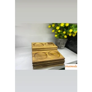2 Bölmeli Yağdanlık Yağlık Stand Altlık & Sıvı Sabunluk Stand