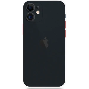 Apple iPhone 12 Mini 5.4'' Transparent Slim Case Siyah