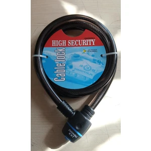 Zhongli Cable Lock 15X1500 mm Boyunda  Dayanıklı Bisiklet ve Motor Kilidi
