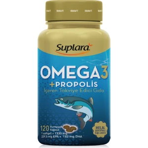 Omega 3 ve Propolis Balık Yağı Takviye Edici Gıda (1330 Mg x 90 Yumuşak Kapsül)