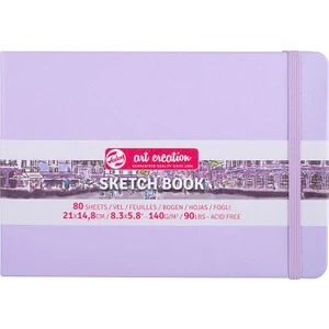 Art Creation Pastel Violet Kapak Eskiz Defteri 140 Gram 21 x 14,8 cm 80 Yaprak