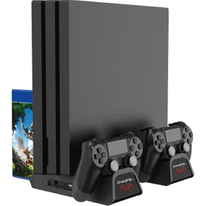 Ps4 Soğutmalı Göstergeli Şarj Standı Ps4 Multifonksiyonel Stand