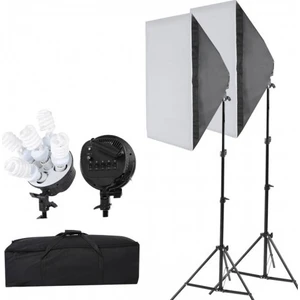 5 Duylu Ikili Sürekli Işık 50X70 Softbox
