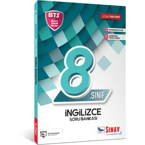 Sınav Yayınları 8. Sınıf LGS İngilizce Soru Bankası