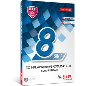 Sınav Yayınları 8. Sınıf LGS T.C. İnkılap Tarihi ve Atatürkçülük Soru Bankası