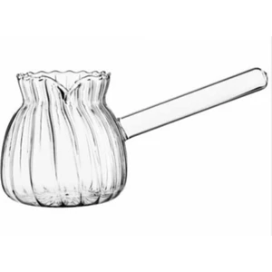 Balsa Group Ateşe Dayanıklı Cam Cezve Borosilikat Cam Cezve 450 ml