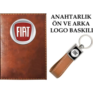 Promosyon Denizi  Fiat Logolu Taba Ruhsat Kabı ve Fiat Logolu Anahtarlık
