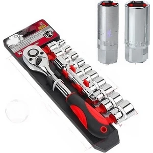 Lokma Seti 1/2-6 Köşe 14 Parça 16 - 21 mm Buji