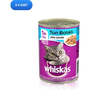 Ton Balıklı Kedi Konservesi 400 gr (6 Adet)