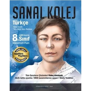 Avizyon Yayınları ​​Sanal Kolej 8. Sınıf LGS Türkçe Konu Özetli Yeni Nesil Soru Bankası