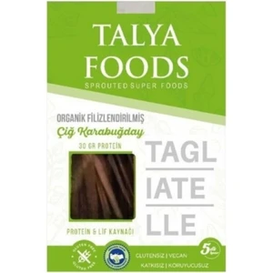 Talya Foods Talya Organik Filizlendirilmiş Çiğ Karabuğday Taglıatelle 200 gr