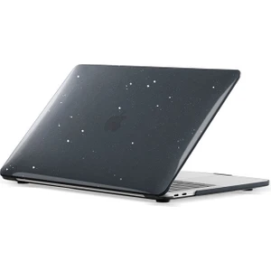 Macbook Air 13' 2020 A1932 Parlak Kristal Simli Kılıf