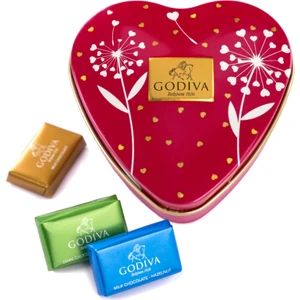 Napoliten Mini Metal Kalp Kutu 12'li