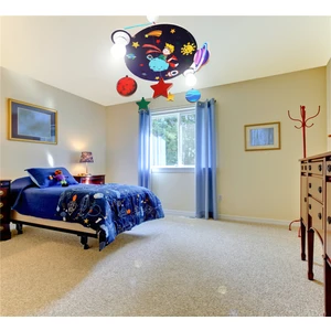 Ahşap  Küçük Prens Çocuk Odası Aydınlatma