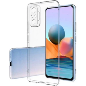 Fitcase Xiaomi Redmi Note 10 Pro Kılıf Kamera Korumalı Silikon Şeffaf Arka Kapak