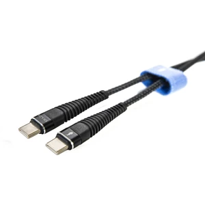 Type-C To Type-C Pd 5A 100 W Örgülü Hızlı Şarj ve Data Kablosu 1 Metre