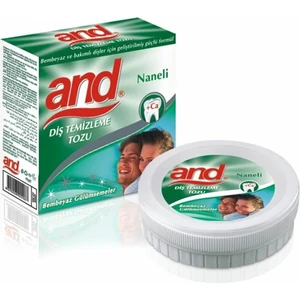 Naneli Diş Parlatma Tozu