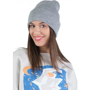 Kadın Düz Katlamalı Triko Basic Bere