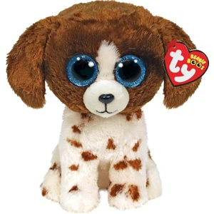 Muddles Beanie Boo Kahverengi Beyaz Köpek 24 cm