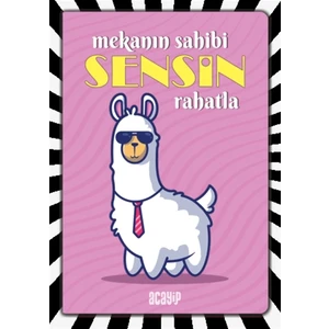 Havalı Lama Defter - Havalı Defterler