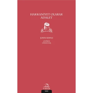 Hakkaniyet Olarak Adalet - John Rawls