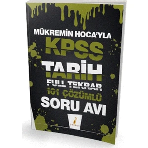 Pelikan Tıp Teknik Yayıncılık Mükremin Hoca'yla KPSS Tarih Soru Avı 101 Çözümlü Soru Full Tekrar