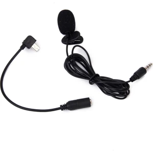 3.5mm Mini Klipsli Mikrofon Mic Motosiklet Bisiklet Gopro Hero3 / 3 + / 4  (Yurt Dışından)