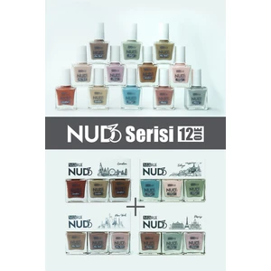 Nude Oje Seti 12 Adet