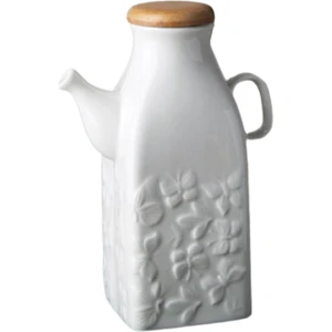 Porselen Yağdanlık 1 Lt Köşeli G2038