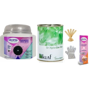 Kalıp Ağda Konserve Azulen + Ekamix Boncuk Ağda Makinesi