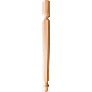 Turan Ahşap Kütük Masa Ayağı - Masa Ayağı - Sehpa Ayağı - Dresuar Ayağı / Uzunluk: 75 Cm / Çap: 7.5 Cm