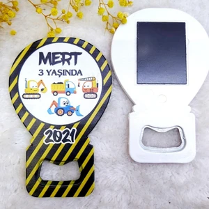 Hayaller Dükkanı 15 Adet Inşaat Temalı Balon Açacak Magnet HDBL21
