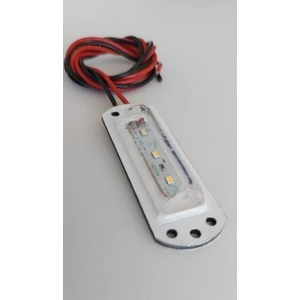Su Geçirmez LED Lamba Marine Yat Tekne Karavan 12V Dc 9cm (Şeffaf & G.ışığı)