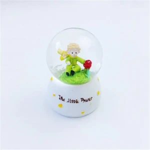 Le Petit Prince/Küçük Prens Mini Boy Kar Küresi (Beyaz)