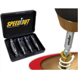 Speed Out Hasarlı Bozuk Vida Çıkarıcı Hasar Görmüş Vida Sökme