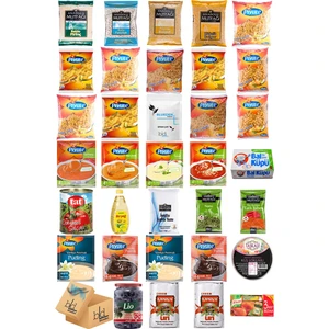 Ramazan Paketi Kumanya Ezrak Gıda Yardım Kolisi 34 Parça 72 nolu Paket