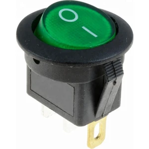 Site Hırdavat IC-131 Yeşil Yuvarlak Işıklı Anahtar On/off Switch 3p