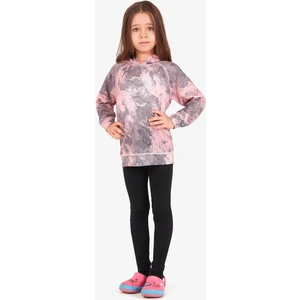 5946 Çocuk Kapşonlu Swetşört -Pembe