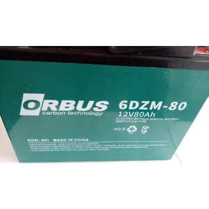 12V 80AH Agm Elektrikli Motosiklet Aküsü ( 60AH ile Uyumlu )