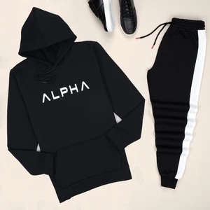 Trendy Passion Siyah Alpha Eşofman Takımı