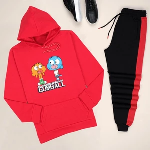 Trendy Passion Kırmızı Gumball Eşofman Takımı
