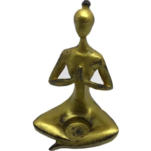 Veranın Fırçası Yogacı Kadın Mumluk