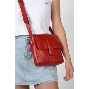 Doğan Şahan Kadın  Deri Omuz Çantası