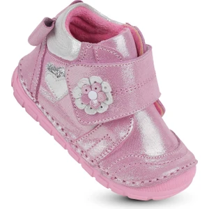 Kaptan Junior Ilkadım Hakiki Deri Kız Bebek Çocuk Ortopedik Ayakkabı Patik